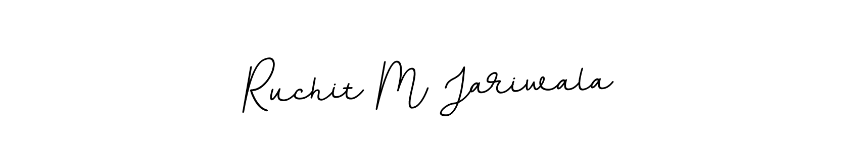 How to Draw Ruchit M Jariwala signature style? BallpointsItalic-DORy9 is a latest design signature styles for name Ruchit M Jariwala. Ruchit M Jariwala signature style 11 images and pictures png