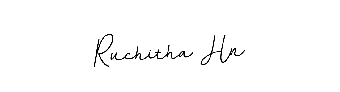 Make a beautiful signature design for name Ruchitha Hn. Use this online signature maker to create a handwritten signature for free. Ruchitha Hn signature style 11 images and pictures png