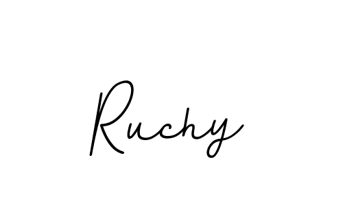 How to make Ruchy signature? BallpointsItalic-DORy9 is a professional autograph style. Create handwritten signature for Ruchy name. Ruchy signature style 11 images and pictures png