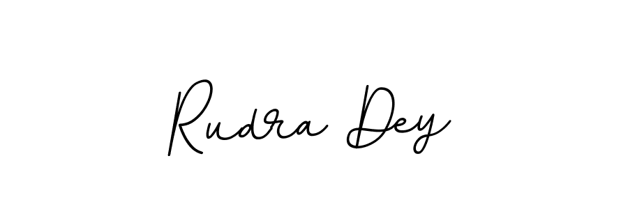 Design your own signature with our free online signature maker. With this signature software, you can create a handwritten (BallpointsItalic-DORy9) signature for name Rudra Dey. Rudra Dey signature style 11 images and pictures png