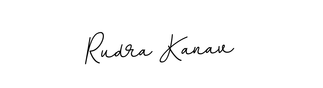 Rudra Kanav stylish signature style. Best Handwritten Sign (BallpointsItalic-DORy9) for my name. Handwritten Signature Collection Ideas for my name Rudra Kanav. Rudra Kanav signature style 11 images and pictures png