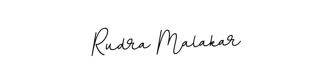 Use a signature maker to create a handwritten signature online. With this signature software, you can design (BallpointsItalic-DORy9) your own signature for name Rudra Malakar. Rudra Malakar signature style 11 images and pictures png