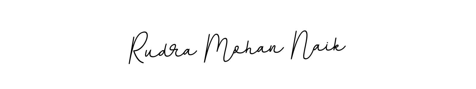 Create a beautiful signature design for name Rudra Mohan Naik. With this signature (BallpointsItalic-DORy9) fonts, you can make a handwritten signature for free. Rudra Mohan Naik signature style 11 images and pictures png