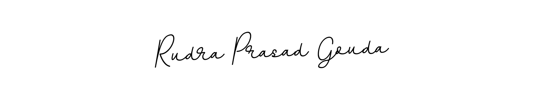 Use a signature maker to create a handwritten signature online. With this signature software, you can design (BallpointsItalic-DORy9) your own signature for name Rudra Prasad Gouda. Rudra Prasad Gouda signature style 11 images and pictures png