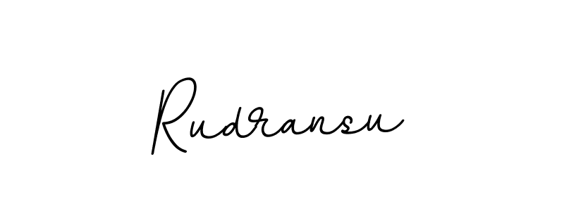 The best way (BallpointsItalic-DORy9) to make a short signature is to pick only two or three words in your name. The name Rudransu include a total of six letters. For converting this name. Rudransu signature style 11 images and pictures png