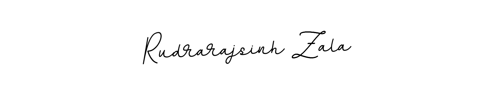 Create a beautiful signature design for name Rudrarajsinh Zala. With this signature (BallpointsItalic-DORy9) fonts, you can make a handwritten signature for free. Rudrarajsinh Zala signature style 11 images and pictures png