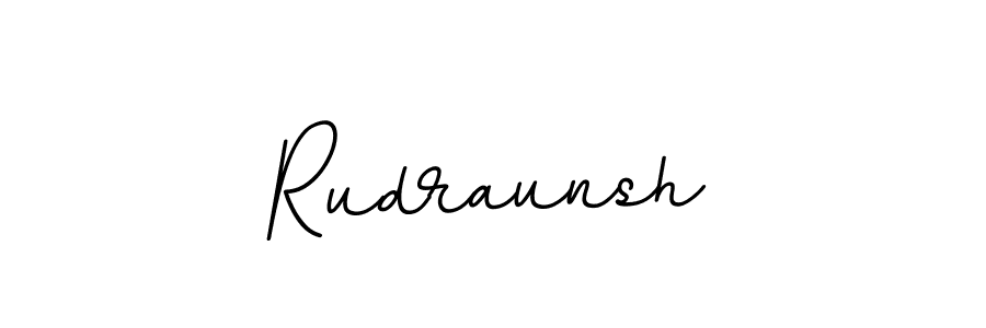 Design your own signature with our free online signature maker. With this signature software, you can create a handwritten (BallpointsItalic-DORy9) signature for name Rudraunsh. Rudraunsh signature style 11 images and pictures png