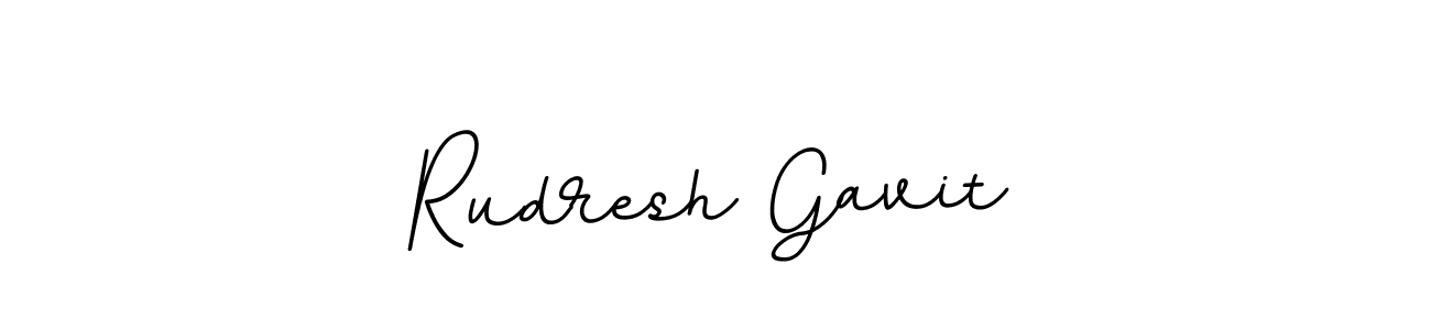 How to make Rudresh Gavit name signature. Use BallpointsItalic-DORy9 style for creating short signs online. This is the latest handwritten sign. Rudresh Gavit signature style 11 images and pictures png