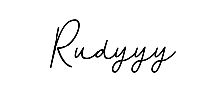 Express your personality with a custom Rudyyy signature crafted with BallpointsItalic-DORy9 typography. Free transparent PNG download available. Rudyyy signature style 11 images and pictures png