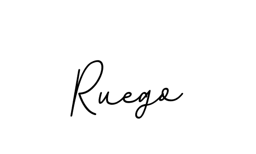 Use a signature maker to create a handwritten signature online. With this signature software, you can design (BallpointsItalic-DORy9) your own signature for name Ruego. Ruego signature style 11 images and pictures png