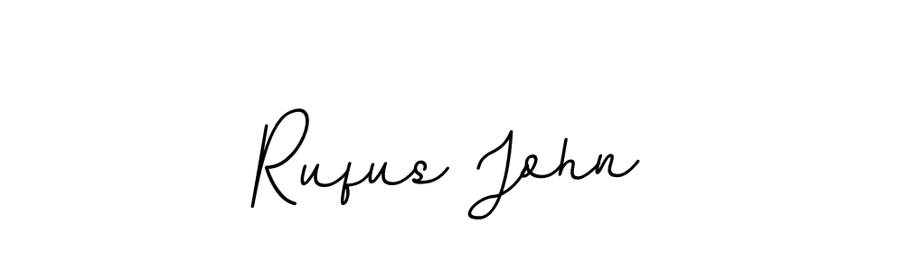 Create a beautiful signature design for name Rufus John. With this signature (BallpointsItalic-DORy9) fonts, you can make a handwritten signature for free. Rufus John signature style 11 images and pictures png