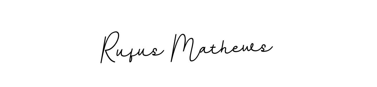 It looks lik you need a new signature style for name Rufus Mathews. Design unique handwritten (BallpointsItalic-DORy9) signature with our free signature maker in just a few clicks. Rufus Mathews signature style 11 images and pictures png