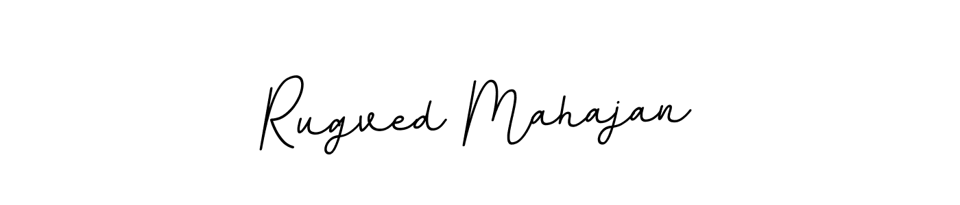 It looks lik you need a new signature style for name Rugved Mahajan. Design unique handwritten (BallpointsItalic-DORy9) signature with our free signature maker in just a few clicks. Rugved Mahajan signature style 11 images and pictures png