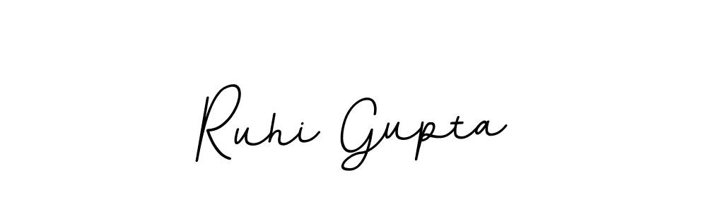You should practise on your own different ways (BallpointsItalic-DORy9) to write your name (Ruhi Gupta) in signature. don't let someone else do it for you. Ruhi Gupta signature style 11 images and pictures png