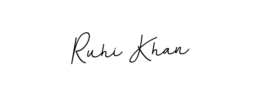 Make a beautiful signature design for name Ruhi Khan. Use this online signature maker to create a handwritten signature for free. Ruhi Khan signature style 11 images and pictures png
