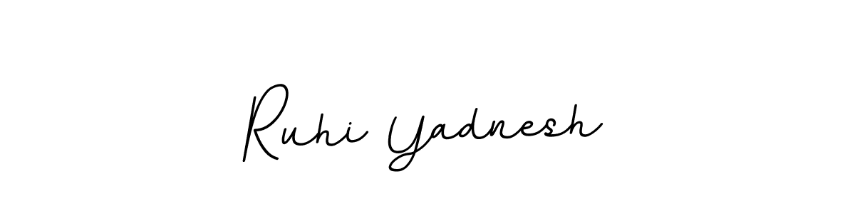 Ruhi Yadnesh stylish signature style. Best Handwritten Sign (BallpointsItalic-DORy9) for my name. Handwritten Signature Collection Ideas for my name Ruhi Yadnesh. Ruhi Yadnesh signature style 11 images and pictures png