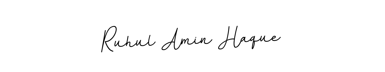 Create a beautiful signature design for name Ruhul Amin Haque. With this signature (BallpointsItalic-DORy9) fonts, you can make a handwritten signature for free. Ruhul Amin Haque signature style 11 images and pictures png