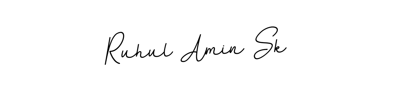 How to make Ruhul Amin Sk signature? BallpointsItalic-DORy9 is a professional autograph style. Create handwritten signature for Ruhul Amin Sk name. Ruhul Amin Sk signature style 11 images and pictures png