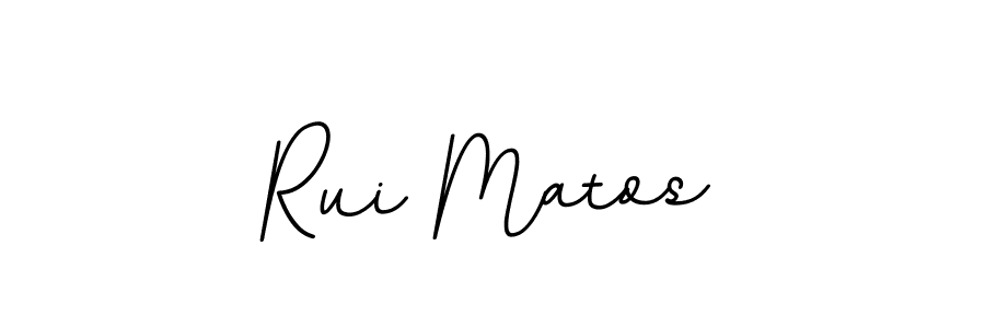 Design your own signature with our free online signature maker. With this signature software, you can create a handwritten (BallpointsItalic-DORy9) signature for name Rui Matos. Rui Matos signature style 11 images and pictures png