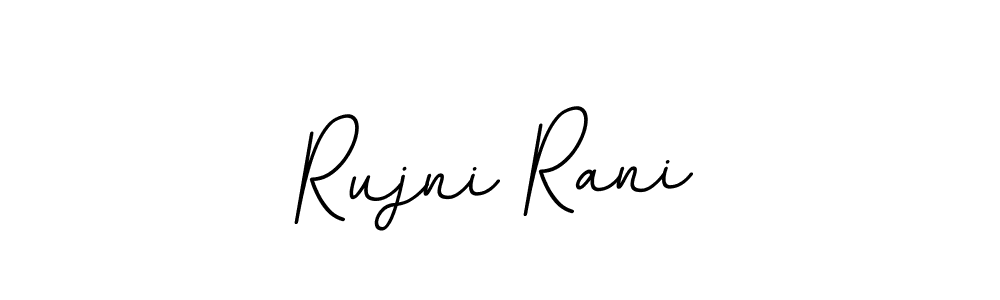 How to make Rujni Rani signature? BallpointsItalic-DORy9 is a professional autograph style. Create handwritten signature for Rujni Rani name. Rujni Rani signature style 11 images and pictures png