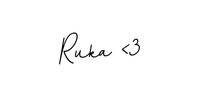 BallpointsItalic-DORy9 is a professional signature style that is perfect for those who want to add a touch of class to their signature. It is also a great choice for those who want to make their signature more unique. Get Ruka <3 name to fancy signature for free. Ruka <3 signature style 11 images and pictures png