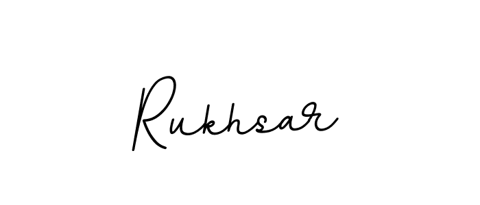 Rukhsar stylish signature style. Best Handwritten Sign (BallpointsItalic-DORy9) for my name. Handwritten Signature Collection Ideas for my name Rukhsar. Rukhsar signature style 11 images and pictures png