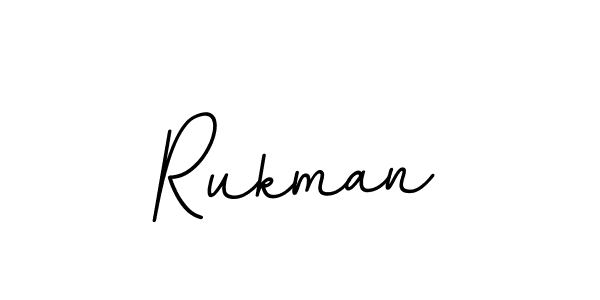 You should practise on your own different ways (BallpointsItalic-DORy9) to write your name (Rukman) in signature. don't let someone else do it for you. Rukman signature style 11 images and pictures png