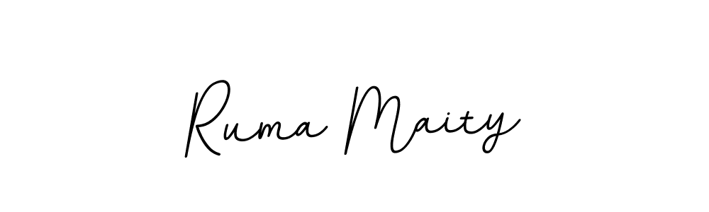 Similarly BallpointsItalic-DORy9 is the best handwritten signature design. Signature creator online .You can use it as an online autograph creator for name Ruma Maity. Ruma Maity signature style 11 images and pictures png