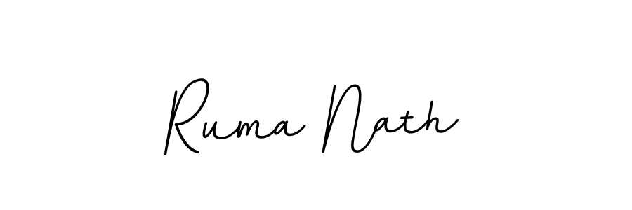 Similarly BallpointsItalic-DORy9 is the best handwritten signature design. Signature creator online .You can use it as an online autograph creator for name Ruma Nath. Ruma Nath signature style 11 images and pictures png