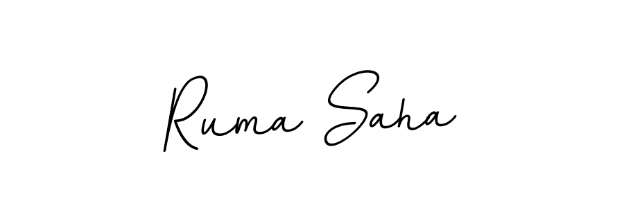 You can use this online signature creator to create a handwritten signature for the name Ruma Saha. This is the best online autograph maker. Ruma Saha signature style 11 images and pictures png