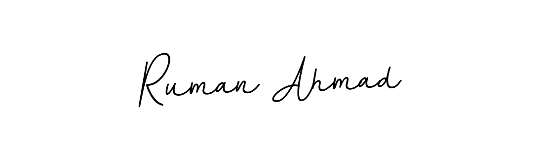 if you are searching for the best signature style for your name Ruman Ahmad. so please give up your signature search. here we have designed multiple signature styles  using BallpointsItalic-DORy9. Ruman Ahmad signature style 11 images and pictures png