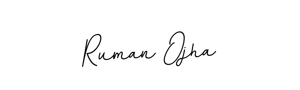 Make a short Ruman Ojha signature style. Manage your documents anywhere anytime using BallpointsItalic-DORy9. Create and add eSignatures, submit forms, share and send files easily. Ruman Ojha signature style 11 images and pictures png
