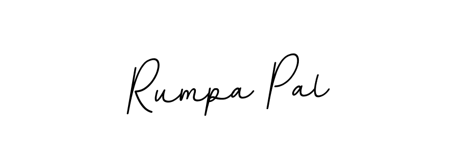 Make a beautiful signature design for name Rumpa Pal. With this signature (BallpointsItalic-DORy9) style, you can create a handwritten signature for free. Rumpa Pal signature style 11 images and pictures png