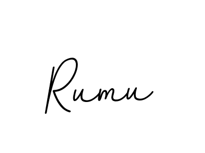 How to Draw Rumu signature style? BallpointsItalic-DORy9 is a latest design signature styles for name Rumu. Rumu signature style 11 images and pictures png