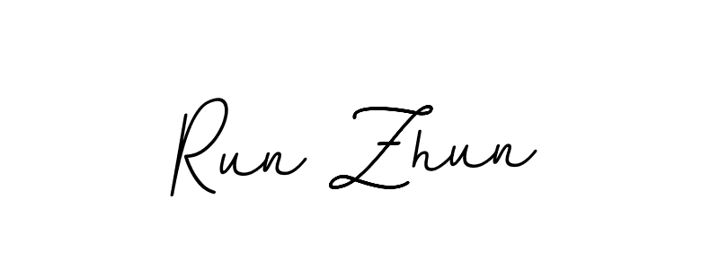 if you are searching for the best signature style for your name Run Zhun. so please give up your signature search. here we have designed multiple signature styles  using BallpointsItalic-DORy9. Run Zhun signature style 11 images and pictures png