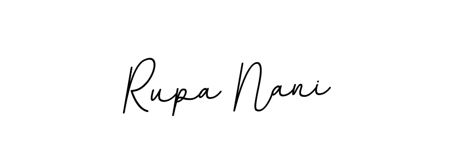 Also we have Rupa Nani name is the best signature style. Create professional handwritten signature collection using BallpointsItalic-DORy9 autograph style. Rupa Nani signature style 11 images and pictures png