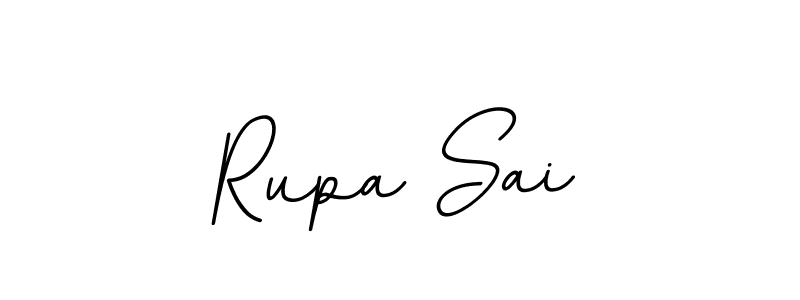 Rupa Sai stylish signature style. Best Handwritten Sign (BallpointsItalic-DORy9) for my name. Handwritten Signature Collection Ideas for my name Rupa Sai. Rupa Sai signature style 11 images and pictures png