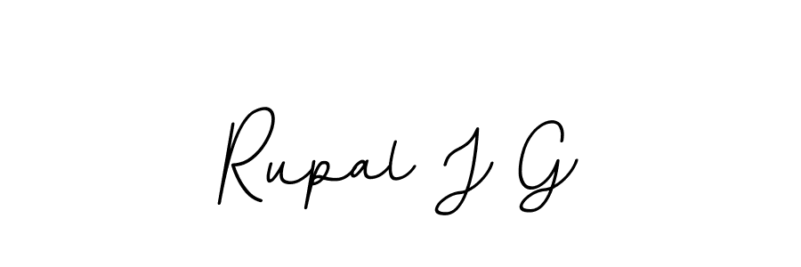 BallpointsItalic-DORy9 is a professional signature style that is perfect for those who want to add a touch of class to their signature. It is also a great choice for those who want to make their signature more unique. Get Rupal J G name to fancy signature for free. Rupal J G signature style 11 images and pictures png