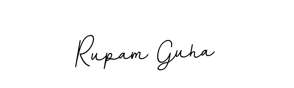 Rupam Guha stylish signature style. Best Handwritten Sign (BallpointsItalic-DORy9) for my name. Handwritten Signature Collection Ideas for my name Rupam Guha. Rupam Guha signature style 11 images and pictures png