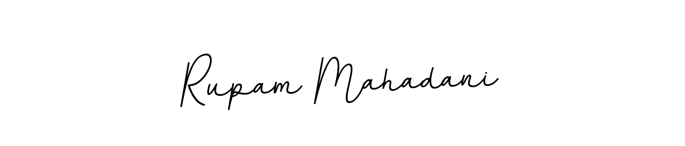 You should practise on your own different ways (BallpointsItalic-DORy9) to write your name (Rupam Mahadani) in signature. don't let someone else do it for you. Rupam Mahadani signature style 11 images and pictures png