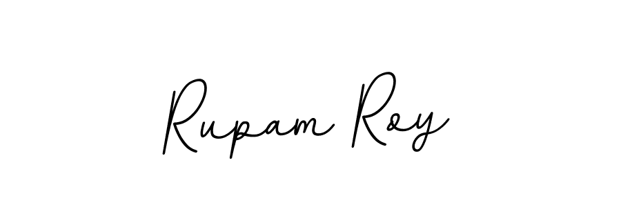 Make a beautiful signature design for name Rupam Roy. With this signature (BallpointsItalic-DORy9) style, you can create a handwritten signature for free. Rupam Roy signature style 11 images and pictures png