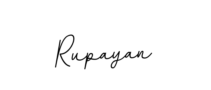 The best way (BallpointsItalic-DORy9) to make a short signature is to pick only two or three words in your name. The name Rupayan include a total of six letters. For converting this name. Rupayan signature style 11 images and pictures png