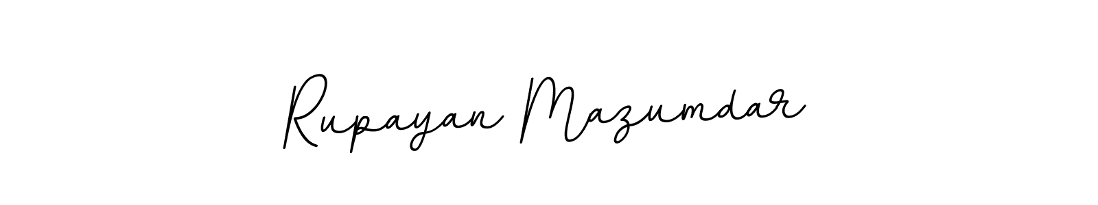 Create a beautiful signature design for name Rupayan Mazumdar. With this signature (BallpointsItalic-DORy9) fonts, you can make a handwritten signature for free. Rupayan Mazumdar signature style 11 images and pictures png