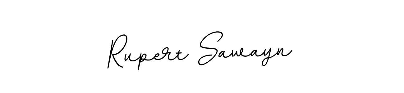 Design your own signature with our free online signature maker. With this signature software, you can create a handwritten (BallpointsItalic-DORy9) signature for name Rupert Sawayn. Rupert Sawayn signature style 11 images and pictures png