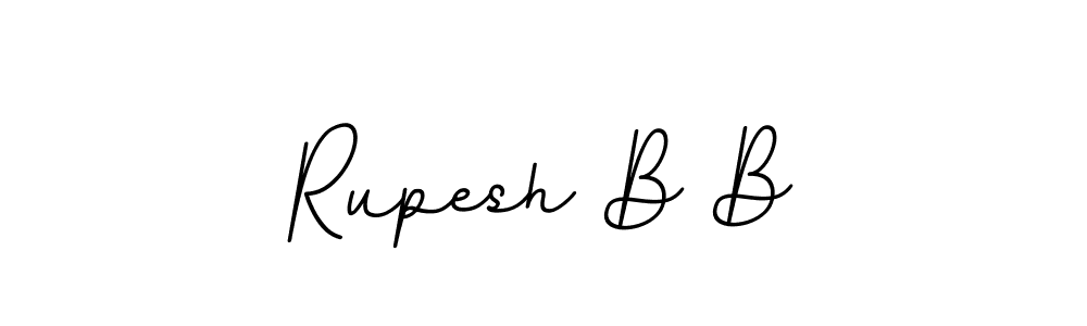 You should practise on your own different ways (BallpointsItalic-DORy9) to write your name (Rupesh B B) in signature. don't let someone else do it for you. Rupesh B B signature style 11 images and pictures png