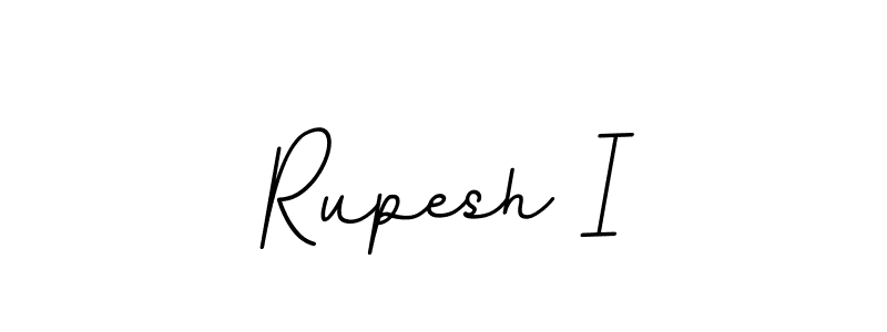 Use a signature maker to create a handwritten signature online. With this signature software, you can design (BallpointsItalic-DORy9) your own signature for name Rupesh I. Rupesh I signature style 11 images and pictures png