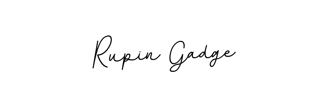 Create a beautiful signature design for name Rupin Gadge. With this signature (BallpointsItalic-DORy9) fonts, you can make a handwritten signature for free. Rupin Gadge signature style 11 images and pictures png