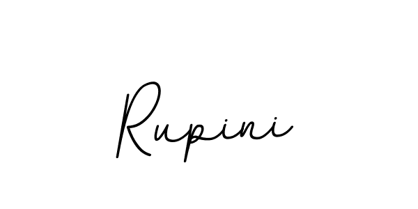 Make a beautiful signature design for name Rupini. With this signature (BallpointsItalic-DORy9) style, you can create a handwritten signature for free. Rupini signature style 11 images and pictures png