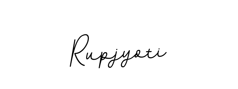 Make a beautiful signature design for name Rupjyoti. With this signature (BallpointsItalic-DORy9) style, you can create a handwritten signature for free. Rupjyoti signature style 11 images and pictures png