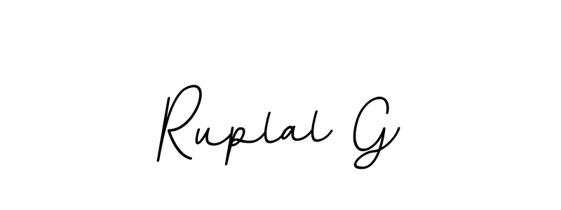 Make a beautiful signature design for name Ruplal G. Use this online signature maker to create a handwritten signature for free. Ruplal G signature style 11 images and pictures png
